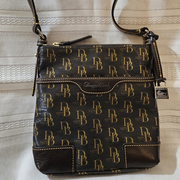 Dooney & Bourke Brown Crossbody Bag - Picture 3 of 14